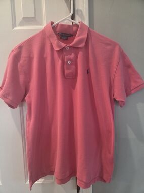 Ralph Lauren Coral Pink Short-Sleeve Polo